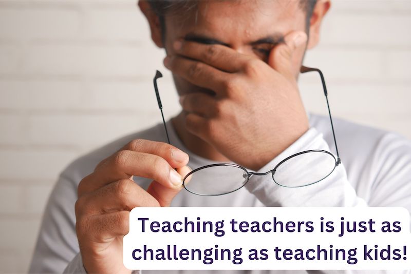 Teaching teachers is just as challenging as teaching kids! - 1